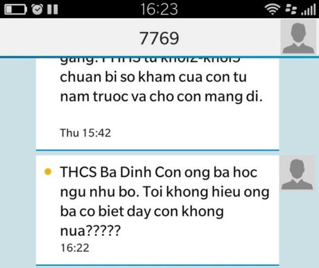 Bắt được thủ phạm nhắn tin cho phụ huynh “con ngu như bò” - 2