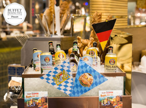 Quá sốc với bia Đức giá gốc tại Octoberfest của Hoàng Yến Buffet Premier - 2