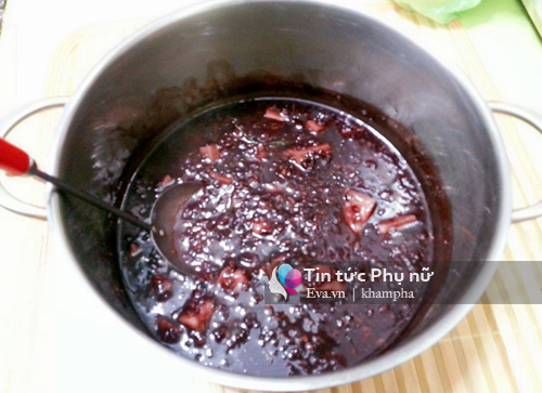 Chè nếp cẩm khoai môn dẻo ngon, thơm mát - 4