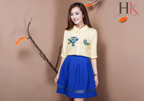 Nữ công sở Việt 'phải lòng' thời trang HK Fashion - 10