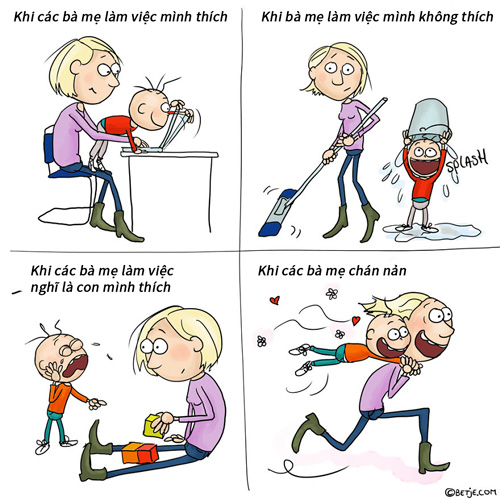 Bộ tranh cho thấy, mỗi bà mẹ là một anh hùng - 7