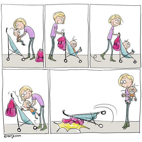 Bộ tranh cho thấy, mỗi bà mẹ là một anh hùng - 12