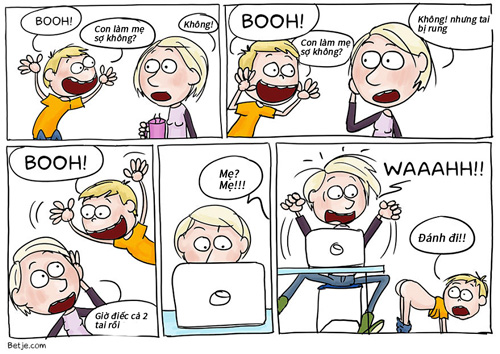 Bộ tranh cho thấy, mỗi bà mẹ là một anh hùng - 11