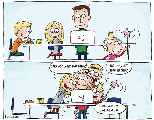 Bộ tranh cho thấy, mỗi bà mẹ là một anh hùng - 2