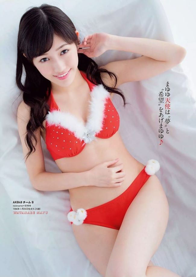 Mayu Watanabe sinh ngày 26/3/1994 là 1 hot girl vô cùng nổi tiếng tại Nhật Bản. Cô nàng hiện tại là thành viên trong nhóm AKB48.