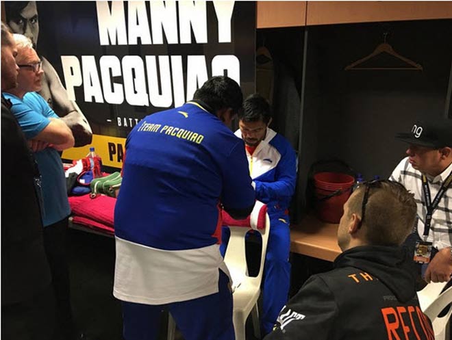 Chi tiết boxing Pacquiao - Jeff Horn: Vỡ òa sau 12 hiệp (KT) - 8