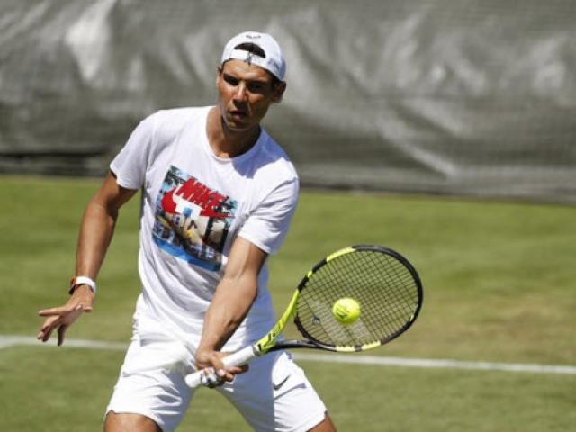 Trực tiếp tennis Wimbledon ngày 1: Nadal & nguy cơ từ cái đầu gối