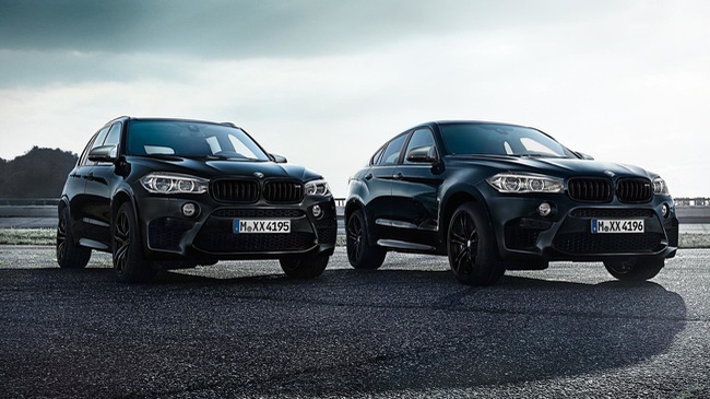 Lộ diện BMW X5 M và X6 M bản đen bóng đặc biệt - 1
