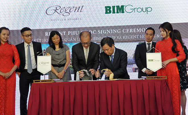 Regent và BIM Group ký kết hợp đồng quản lý dự án Regent Phu Quoc - 2