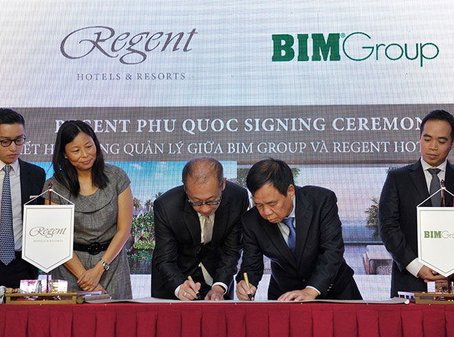 Regent và BIM Group ký kết hợp đồng quản lý dự án Regent Phu Quoc - 3