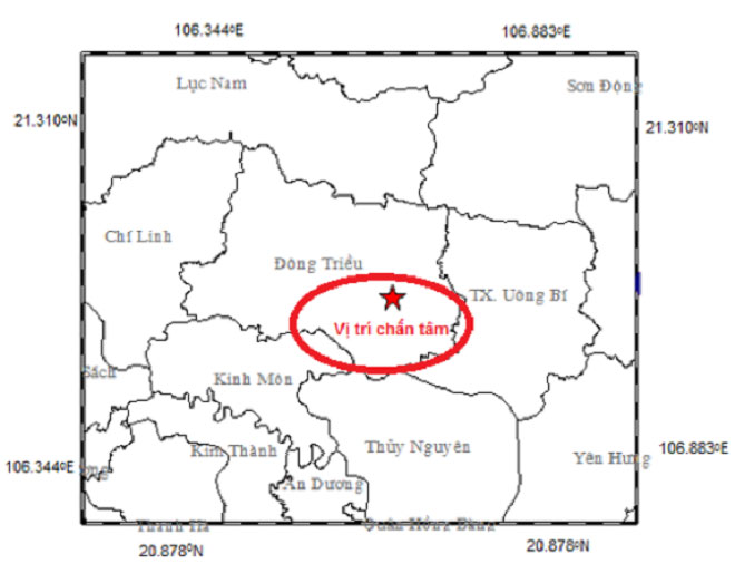 Hai trận động đất trong cùng một ngày ở Quảng Ninh có gì đặc biệt? - 1