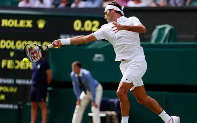 Federer - Dolgopolov: Chiến quả không ngờ (Vòng 1 Wimbledon) - 1