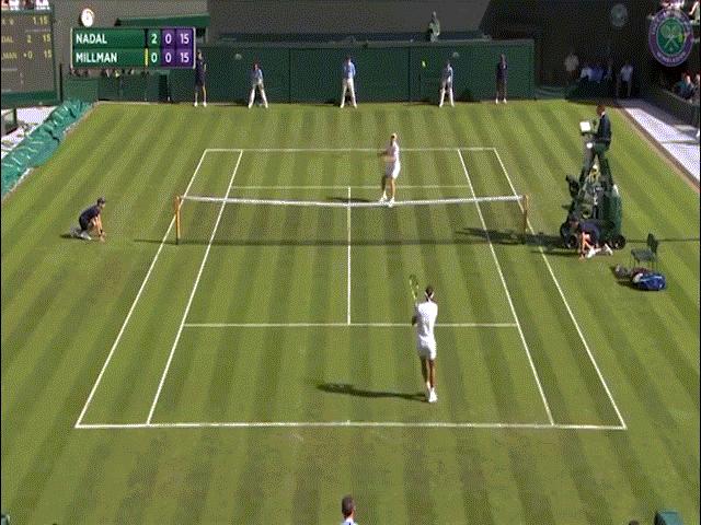 Hot shot Wimbledon: Nadal giở 