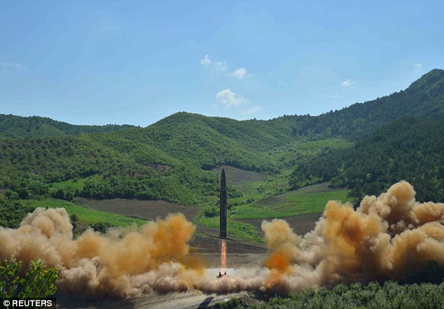 Mỹ xác nhận tên lửa Triều Tiên bắn ra là đạn đạo liên lục địa - 1