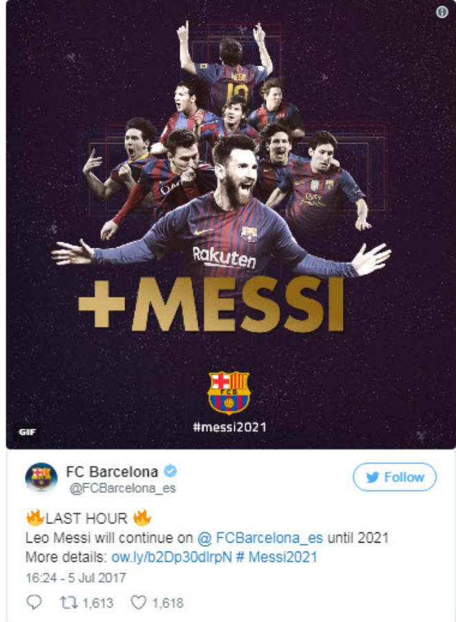 CHÍNH THỨC: Barca &#34;trói&#34; Messi 4 năm, trị giá 7 nghìn tỷ đồng - 1