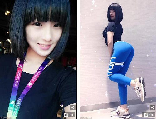 Cô gái 19 tuổi có vòng 3 đẹp nhất Trung Quốc - 1