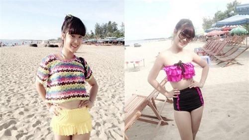 Người đẹp Việt tưởng sexy nhưng "không dám" mặc bikini đi biển - 4