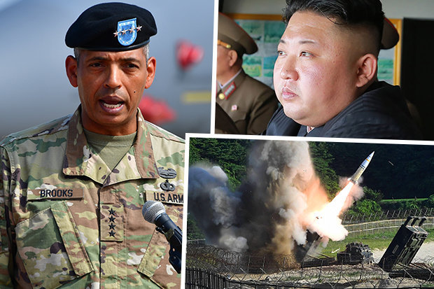Tướng 4 sao Mỹ nói chờ lệnh chiến tranh với Triều Tiên - 1