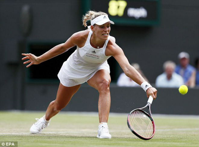 Tennis Wimbledon ngày 4: Nữ hoàng Kerber kịch chiến - 1