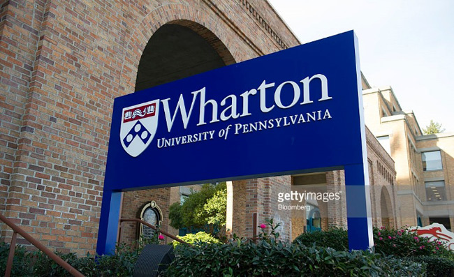 Đại học Wharton là trường trực thuộc Đại học Pennsylvania là một trong những trường kinh tế hàng đầu ở Mỹ, sánh ngang với Đại học Kinh doanh Stanford và Trường Kinh doanh Harvard.
