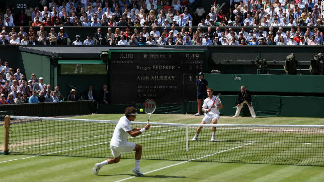 Tin nóng Wimbledon ngày 7: Federer lại nịnh vợ Mirka - 8