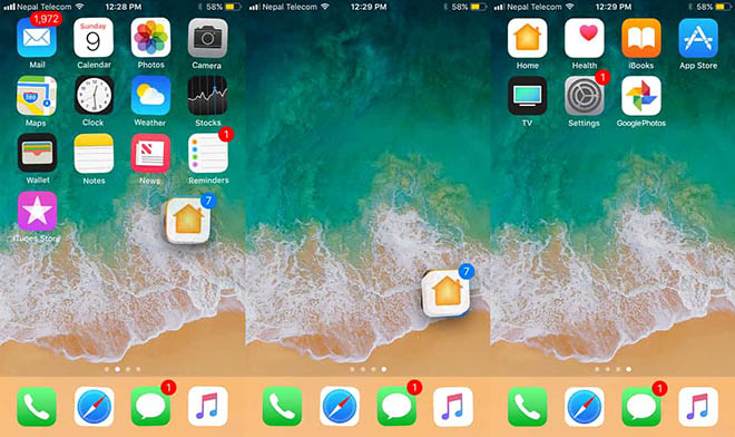 Thủ thuật iOS 11: Di chuyển, sắp xếp nhiều biểu tượng ứng dụng cùng lúc - 2