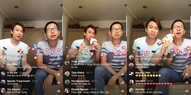 Hồ Việt Trung livestream hát Bolero với gói Facebook data siêu rẻ - 2