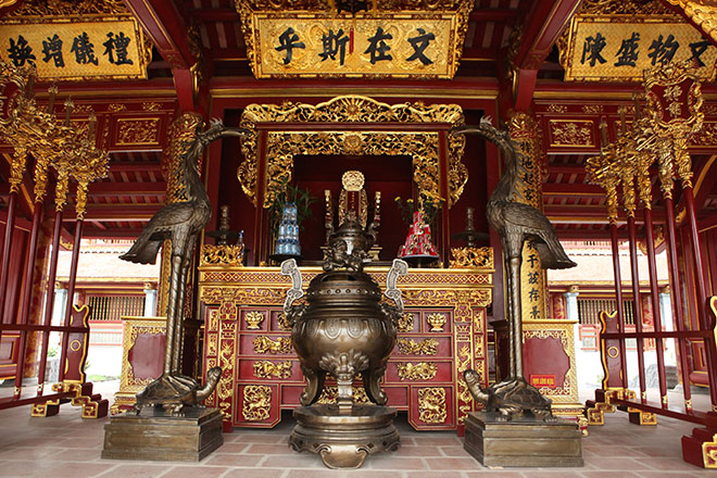 Hình ảnh mới nhất về Văn Miếu gần 300 tỷ đồng ở Vĩnh Phúc - 10