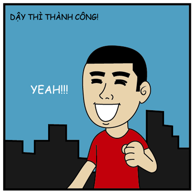 Truyện tranh: Không phải ai cũng "dậy thì thành công" - 2