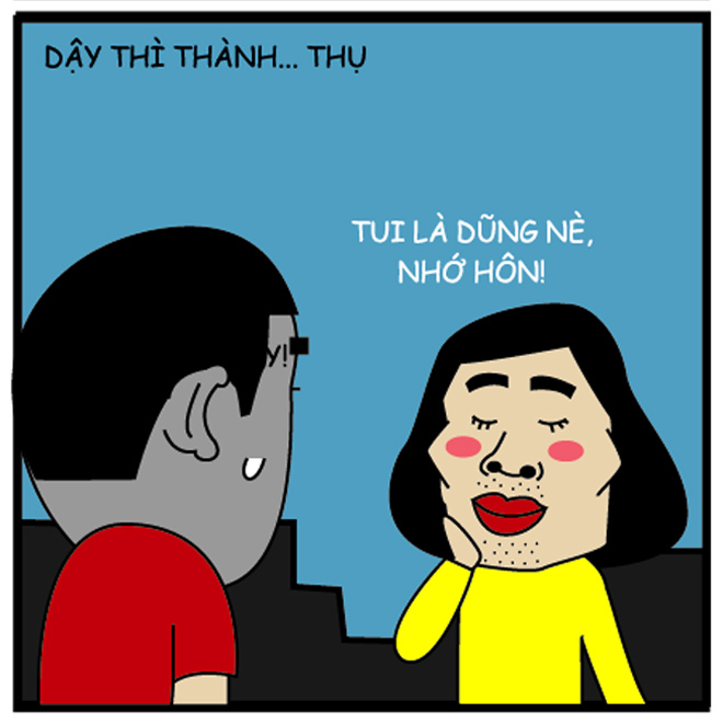 Truyện tranh: Không phải ai cũng "dậy thì thành công" - 4