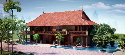 Nhà gỗ 2 tầng tuyệt đẹp 'lai' kiến trúc... nhà sàn - 8