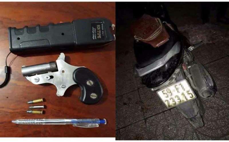 Nam thanh niên rút súng dọa đặc nhiệm - 2