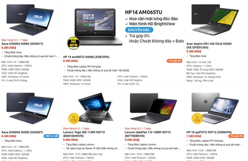 Giá chạm đáy, hàng loạt laptop cũ bán chỉ hơn 1 triệu đồng - 1