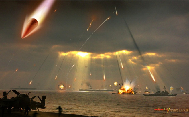 Kịch bản TQ nã nghìn tên lửa hủy diệt hàng loạt căn cứ Mỹ - 1