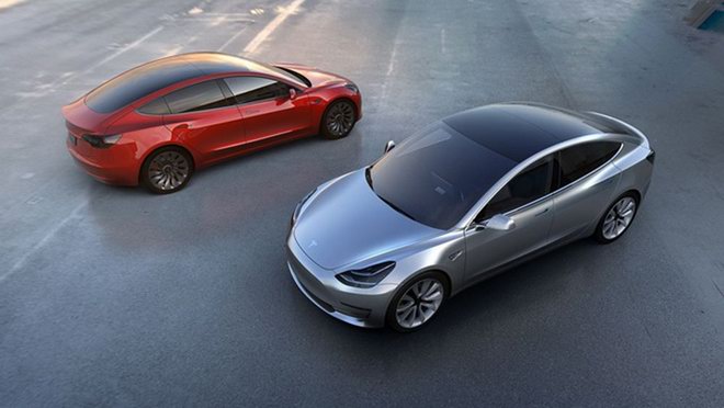 Hình ảnh đầu tiên về Tesla Model 3 bản hoàn thiện - 1