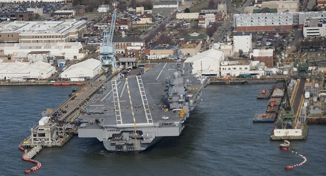 Thăm tàu sân bay xịn hơn cả tàu mạnh nhất hiện nay của Mỹ - 1