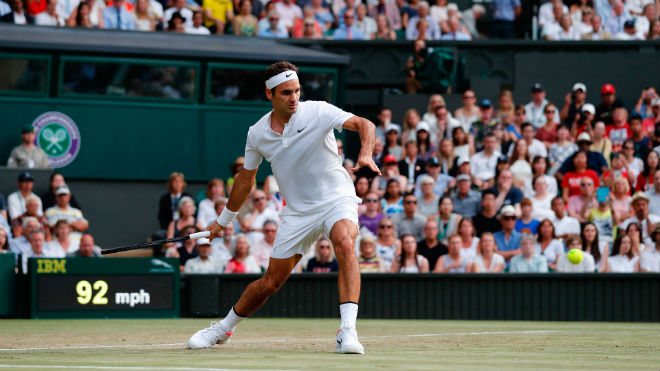 Federer - Raonic: Giằng co ở set 3 (Tứ kết Wimbledon) - 1