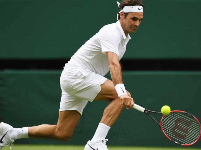 Clip hot Wimbledon: Federer 