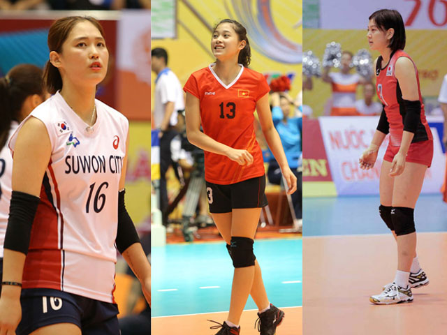Hoa khôi bóng chuyền VTV Cup: Kiều nữ Hàn Quốc, hot girl 15 tuổi nổi bật