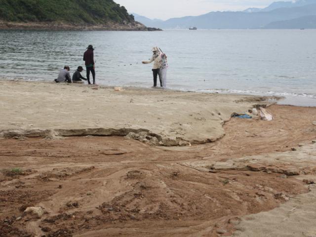 Công trình 40 móng biệt thự ở Sơn Trà đẩy bùn đất xuống biển