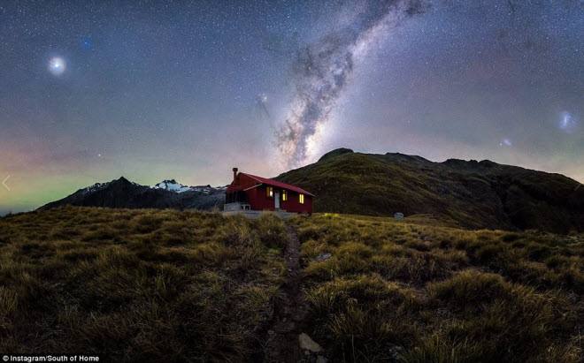 Ngắm khung cảnh bầu trời đẹp chưa từng thấy ở New Zealand - 6