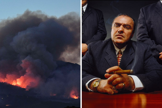 Mafia Italia thiêu rụi núi lửa, khiến ngàn người sơ tán? - 1