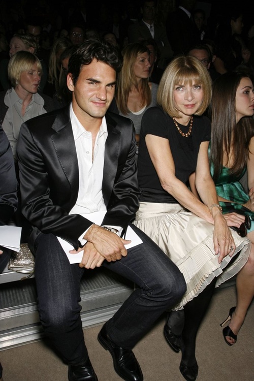 Duyên tình đặc biệt của Roger Federer và nữ hoàng làng thời trang - 1