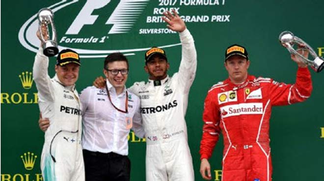 Đua xe F1, British GP: Sức mạnh tuyệt đối, không thể cản phá - 1