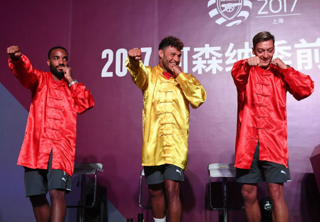 Arsenal đến Thượng Hải: Dàn SAO 100 triệu bảng học võ Tàu - 1