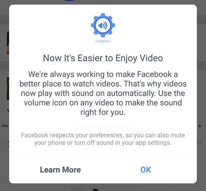 Cách tắt âm thanh video tự phát trong ứng dụng Facebook - 1