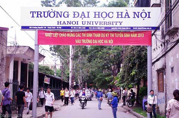 Danh sách trúng tuyển Đại học Hà Nội - 1