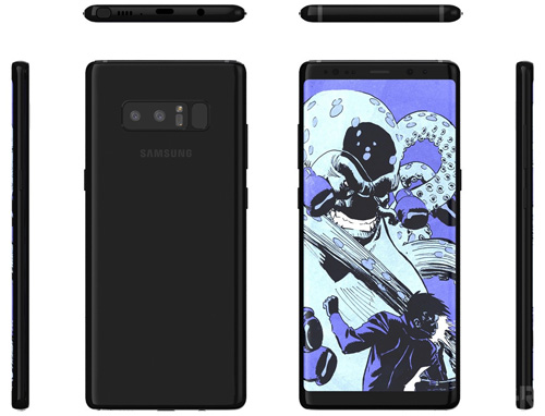 NÓNG: Ảnh chi tiết Galaxy Note 8, có camera kép mặt sau - 1