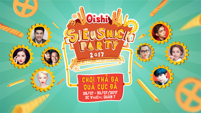 Đón chờ ‘Oishi siêu snack Party’ sự kiện hot nhất tháng 7/2017 - 1