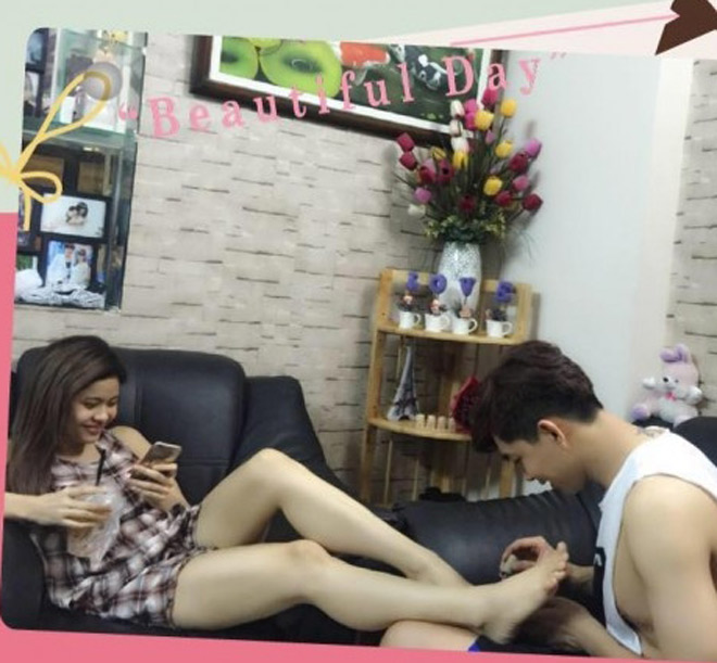 &#34;Vợ&#34; ở nhà hút mắt thế này bảo sao Khắc Việt, Tim không mê - 4